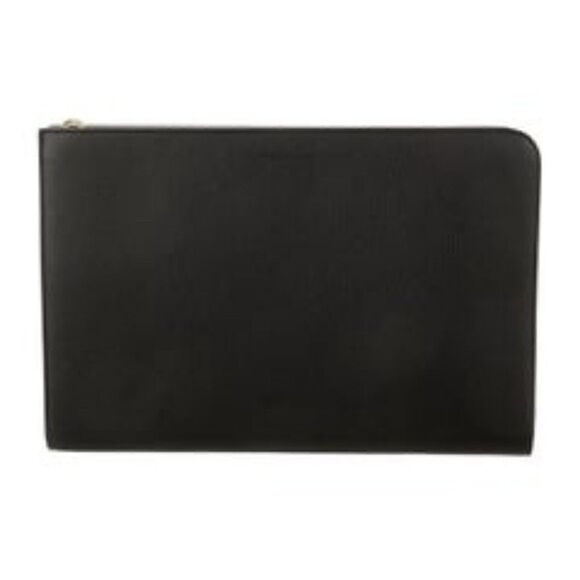Tiffany & Co. Leather Clutch - Black - New - Picture 1 of 10